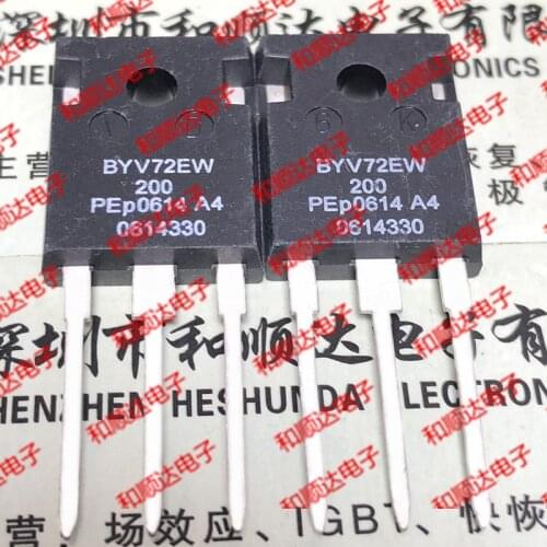 10pcs/lot BYV72EW-200 New Spot TO-247 Fast 200V