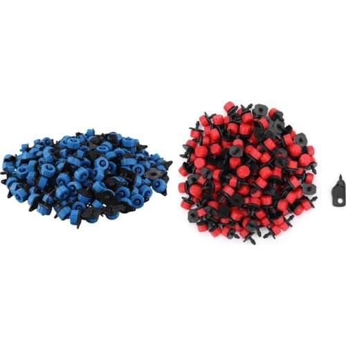 151 Pcs Irrigation Drippers Emitters Micro-Sprinklers Heads with 400 Pcs 8L Pressure Compensating Dripper