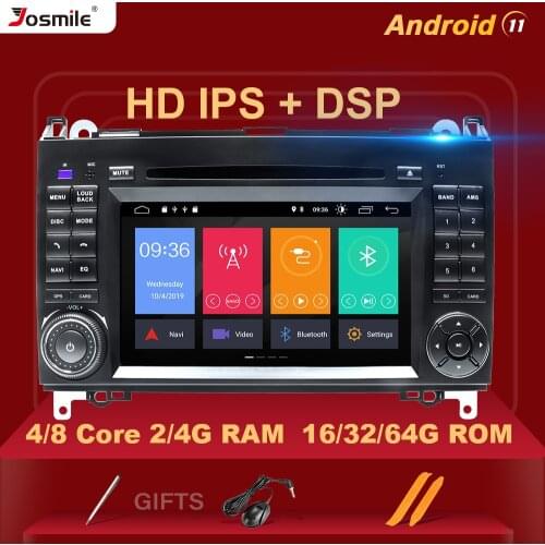 DSP 4GB 2 din Car Radio GPS Stereo for Mercedes Sprinter W906 Benz B200 A B Class W169 W245 Viano VitoW639 Multimeida Navigation