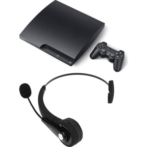 Mono Wireless Bluetooth Headset Headphone for PS3 Mobile Phone Laptop