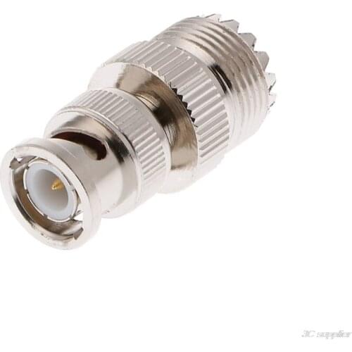 BNC Male Plug To UHF SO239 PL-259 Female Jack RF Coaxial Adapter Cable Connector wholesales