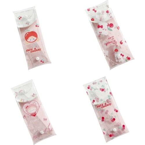 Large Capacity Pencil Case Sunglasses Storage Bag Stationery Storage Pouch Desk Organizer Pen Case Lovely Stationery Bag