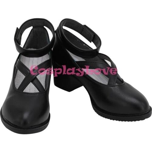 FGO Fate Grand Order Assassin Shuten Douji Black Shoes Cosplay Long Boots Custom Made
