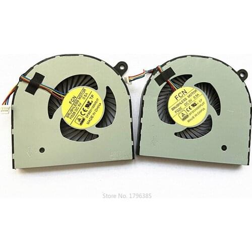 SSEA New Laptop CPU GPU Cooling Fan for Acer V Nitro VN7-591 VN7-591G MS2391 CPU Cooler Fan