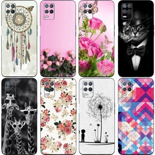 Fashion Soft silicone TPU Back Cover For Realme Narzo 30 5G Phone Funda Case For Realme Narzo 30 5G Cute Cartoon Case