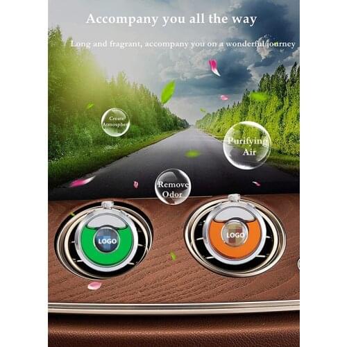 Car Logo Air Freshener Diffuser Fragrance conditioner with car ventilation with a gift box