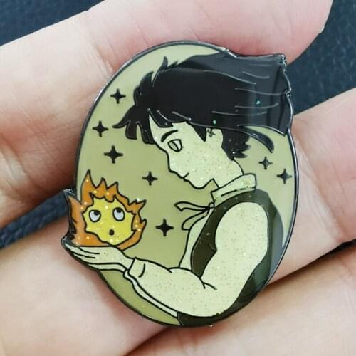 Halls Moving Castle Brooch