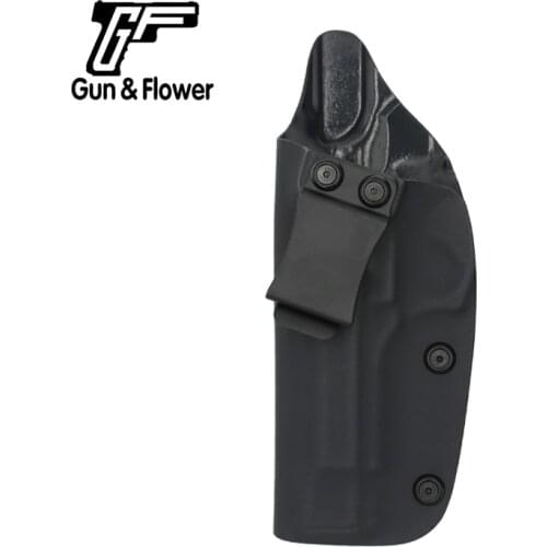 Gun&Flower Beretta 92FS Handgun Left Hand Black Kydex Holster Right Hand Black Concealed Carry Pistol Pouch