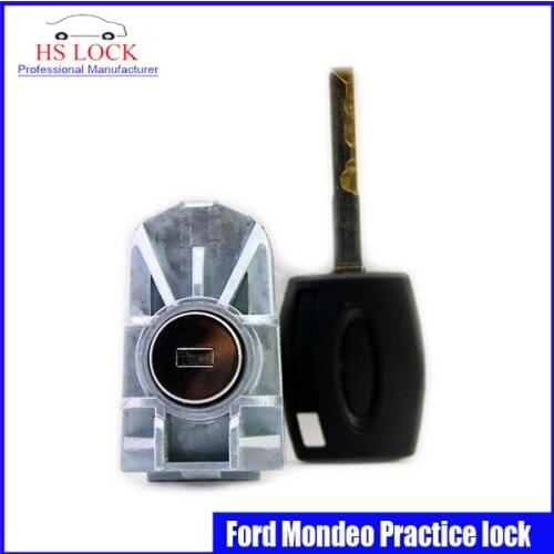 Professional Locksmith Supplies Ford Mondeo Auto /Car Practice Lock Cylinder With Car Key Locksmith Tools Training Car Lock