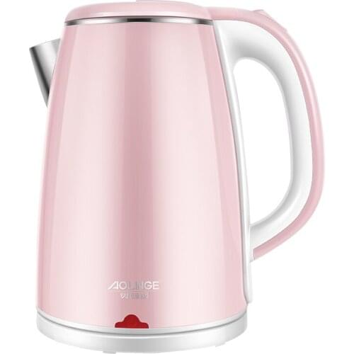 Pink Electric Water Kettle Stainless Steel Coffee Thermal Electric Kettle Overheat Protection Bouilloire Eco Friendly EH50EK