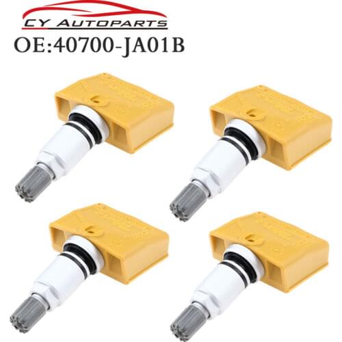 4PCS Tire Pressure Monitor System TPMS For Nissan Pathfinder Altima Frontier M35 M45 FX35 FX45 QX56 40700-JA01B 40700JA01B