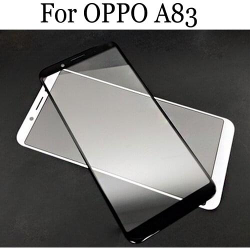 Replacement Parts For OPPO A83 a83 Touch Screen Outer LCD Front Panel Screen Glass Lens Cover For OPPO A 83 Without Flex Cable