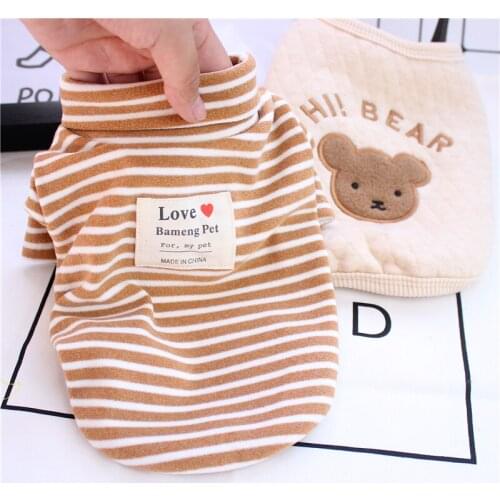 Winter Dog Clothes Shirt Vest Coat Outfit Cat Puppy Chihuahua Yorkshire Clothing Pajamas Small Dog Costume Pet Garment Dropship