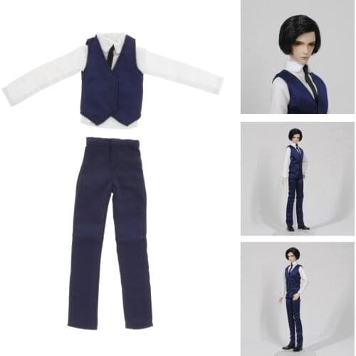 1Set Male Doll Clothes Business Suit for 31cm Doll Accessories for Doll Boy