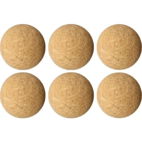 1pc/6pcs/12pcs Wooden Foosball Table Soccer Ball Indoor Games Mini Football Table Game Ball 36mm