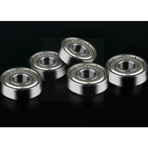 1Pcs Miniature Gcr15 Steel Single Row 608ZZ ABEC-5 608 Bearing Ball ZZ Groove 8*22*7mm 2Z Deep Z7F5