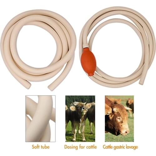 1Pcs Veterinary Medicine Stomach Tube Cattle Sheep Horse Pig Gastric Tube Livestock Breeding Stomach Pump Farming Tools