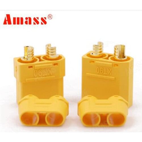 3Pairs Amass Best Offer XT90+ Plug Connector 3 Male 3 Female For RC Model Battery