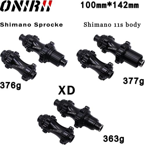 Bicycle Accessories ONIRII HG01 MTB Bike Hub Sprocke XD Body Micro Spline Disc Karte Bremse 28h lager 100x142mm 10 11 12 s New