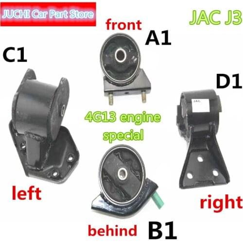 Car engine mounts , engine horns for JAC J3 , JAC J3 Turin