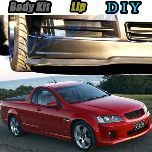 Car Bumper Lip Front Spoiler Skirt Deflector For Holden Ute 2000~2017 Tune Car Modified Body Kit VIP Hella Flush Lips