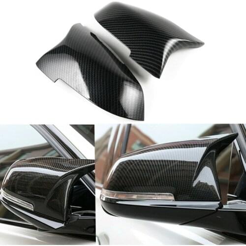 For Bmw 5 6 7 Series Mirror Covers Side Rearview Mirror Cover Cap For F10 F18 F11 F06 F07 F12 F13 F01 2014 -2016 Gloss Black