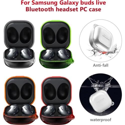 Case For Samsung Galaxy Buds Live 2020 Wireless Headset Hard PC Clear Case For Samsung Galaxy Buds Pro Protective Cover Shell