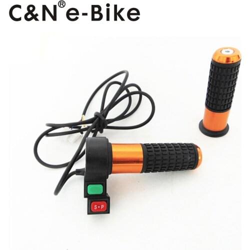 Electric Bike Throttle with three level button for adjust speed for ebikes electric bicycle