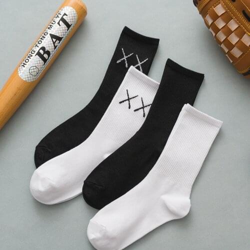 Jing Lu Mens Black Socks