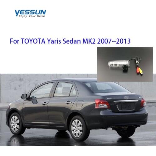 Yessun rear view camera For TOYOTA Yaris Sedan MK2 2007~2013 CCD camera/Parking camera/car license plate camera