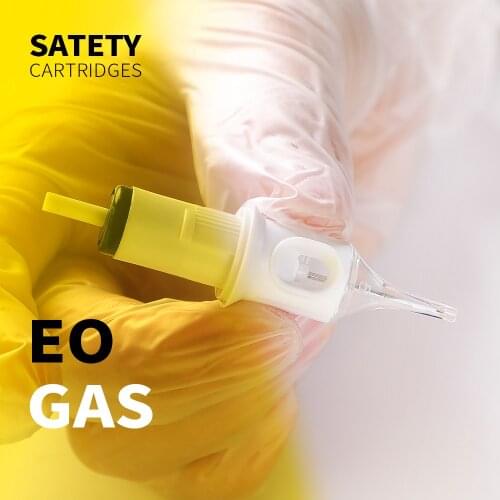 HAWINK 20pcs Tattoo Needles Round Shader Revolution Disposable Cartridge for Tattoos Pen Machines #10 (0.30mm) #12(0.35mm)