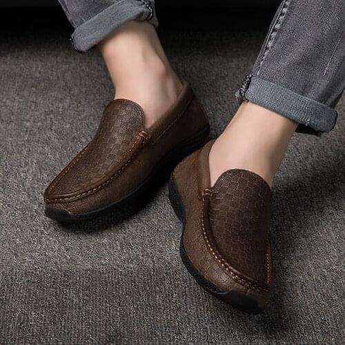 Men size black summer mens hombre brand cuero Mens casuales Moccasins male for shoe de moccasins Casual Sneaker fashion scarpa