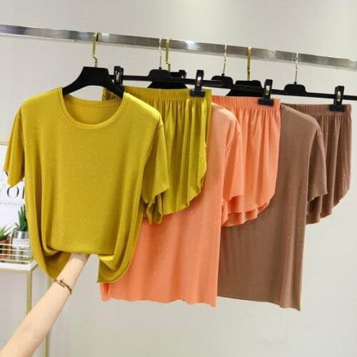 Pijama Women Pajama Set Short Sleeveless Loose Sleepwear Set Pyjamas Femme Pijama Sexy Nightgown Pajamas Sleepwear Homewear