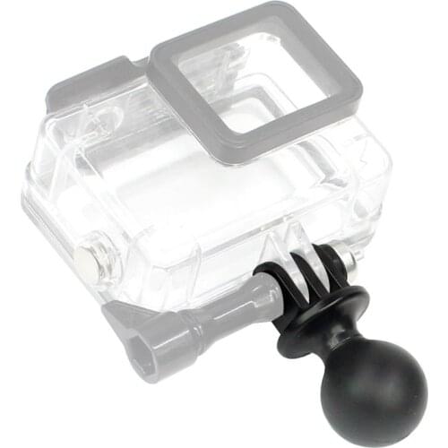 Portable Rubber Ball Head Mount Tripod Base Adapter for Gopro Hero 5/4/3+/3/2/1 Sjcam Xiaomi YI Sport Action Camera Accessories