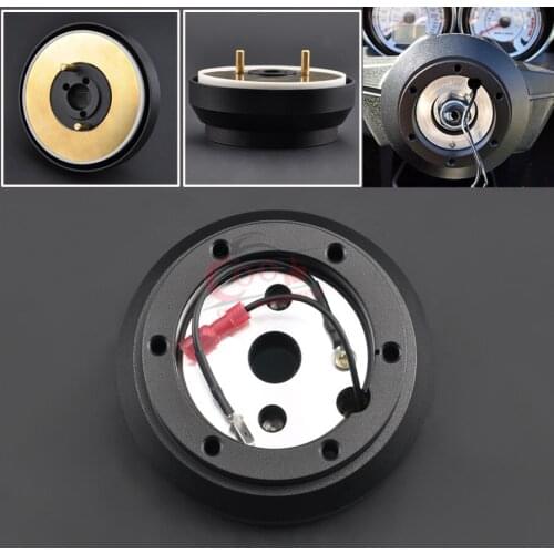 Durable Black Racing Steering Wheel Short Hub Adapter Boss Fits For Pulsar Altima Sentra 200x new
