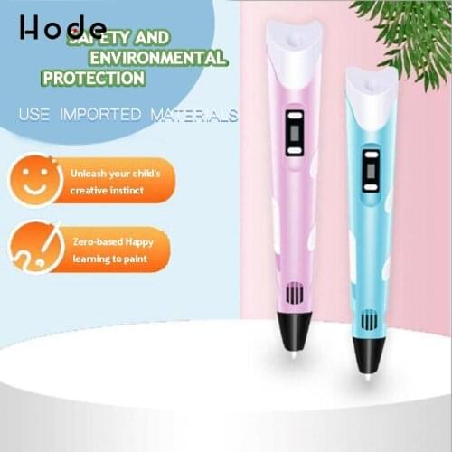 5V Second generation 3D printing pen three-dimensional painting graffiti brush DIY handmade childrens educational toys
