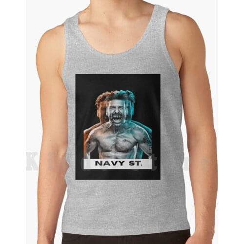 Navy Street Tv Show 2021 tank tops vest 100% Cotton Navy St Alvey Kulina Nick Jonas Tv Show Season Kingdom Mixed Martial