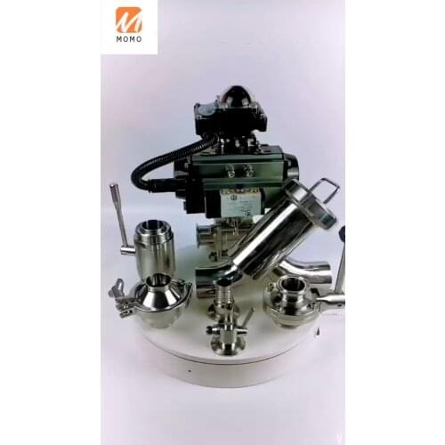 Clamp Connection Way Sanitary Quick Air Release Valve