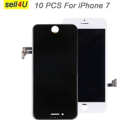 10 PCS For iPhone 7 7G LCD screen, LCD display with 3D Touch Digitizer screen assembly repair parts for iphone 7 7G screen