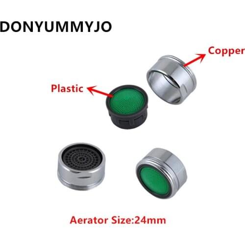 1 Pcs Water Saving Faucet Aerator 24mm Male Thread Eco-Friendly Liter Bubbler Kitchen Tap Accessories Device Welcome Wholesale