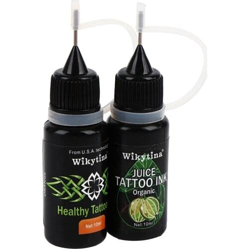 10Ml Temporary Tattoo Juice Ink Natural Gel Body Art Painting Pigment Lasting Tattoo Ink