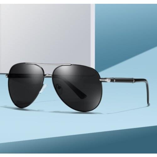 2020 Mens Polarized Sunglasses for Sports Outdoor Driving Polaroid Sunglasses Men Pilot Metal Frame Sun Glasses Gafas De Sol