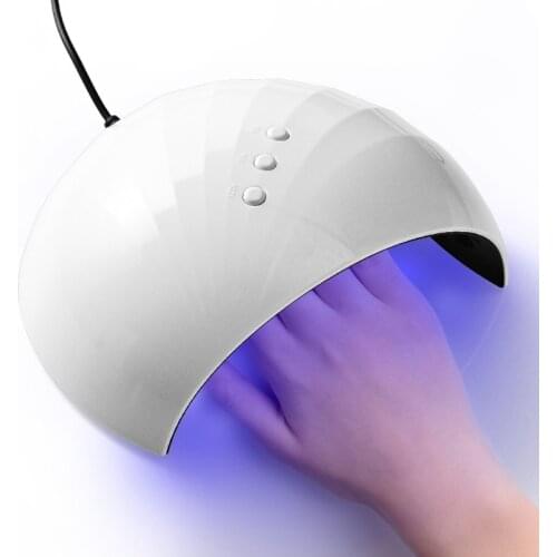 36W UV Dryer UV Resin Fast UV Curing Lamp 30s 60s 90s Timer Nail Art Manicure Gel Dryer USB Charge Jewerly Making Tools