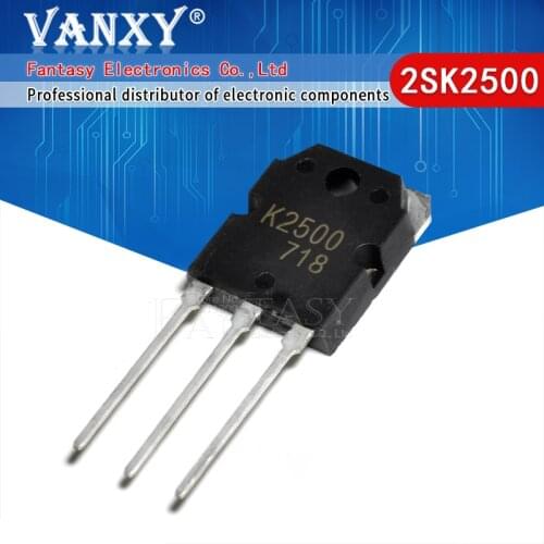 2PCS 2SK2500 TO3P K2500 TO-247 TO-3P Transistor