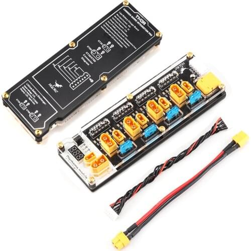 HGLRC Thor PRO LIPO Battery Balance Charger Board 40A XT60 XT30 2-6S LIPO Discharger for IMAX B6 ISDT Q6 Nano HOTA D6 Pro P6