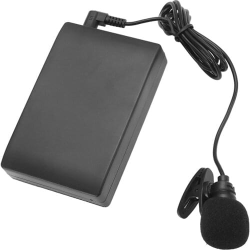 Newest WR601 Wireless FM Transmitter Receiver Lavalier Lapel Clip Microphone Mic System Fit for Lecture Conference