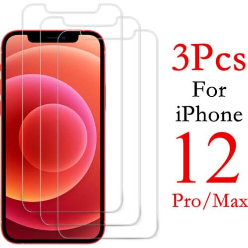 Armored protective glass 12 pro for iphone 12pro max glas For aiphone 12 Pro Max screen protector i phone 11 Pro screenprotector