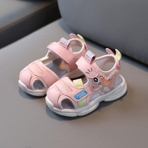 2021 Size 21-30 Children Sandals Shoes for Kids Baby Toddler Shoes Fashion Beach Sandals Slippers Girl Sandalia Infantil Menina
