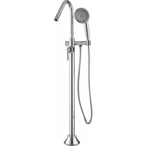 JOMOO bathtub shower set bathroom free standing shower faucet with shower head solid brass anti-rust 10 years quality warranty