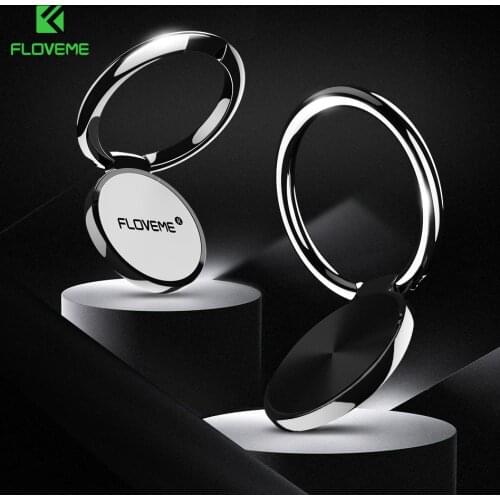 FLOVEME Mini Finger Ring Holder for Mobile Phone Ring Stand Luxury Desk Holders For iPhone XS Max Samsung Xiaomi Smartphone